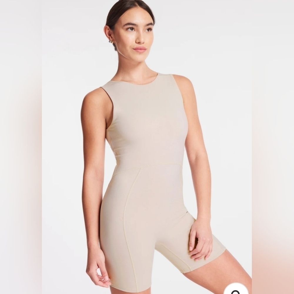 Bandier Calla Cutout Catsuit Ashes Of Roses Small